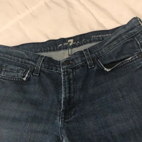7 For All Mankind Roxanne denim blue jeans - Picture 10 of 10